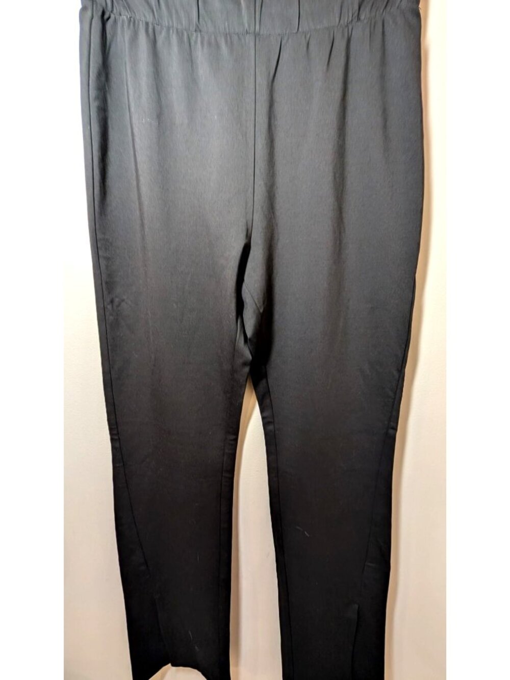 NEW Commense Black Viscose Pants, Women Size Large